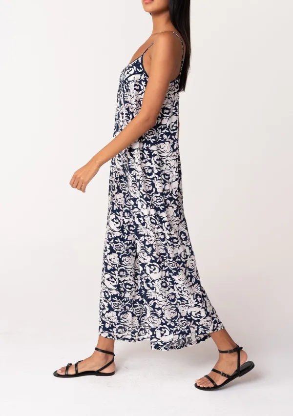 Floral Spaghetti Strap Jumpsuit