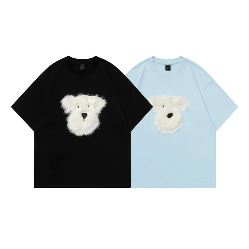 3D Puppy Graphic Tee