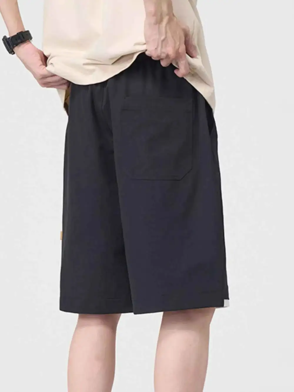 Drawstring Loose Fit Shorts
