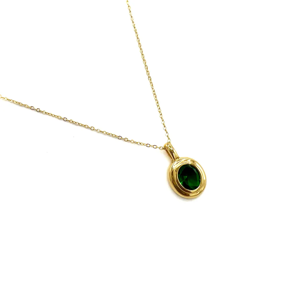 Contemporary Pendant Chain Necklace