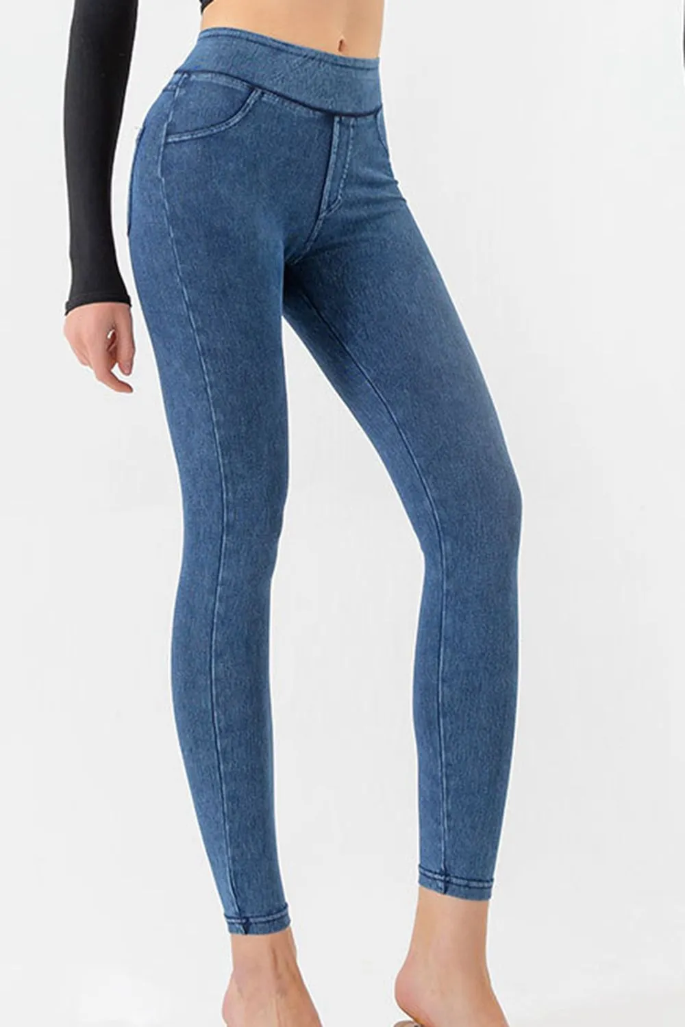 Everyday High Waist Skinny Denim Jeans
