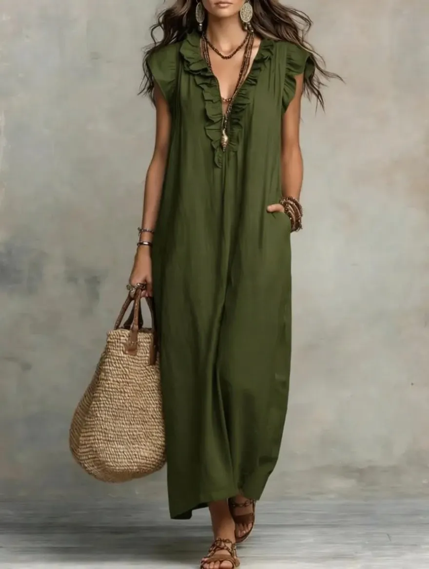 Bohemian maxi dress