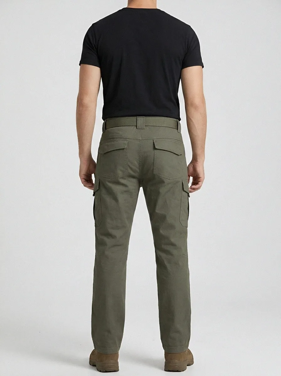 Men's Reinforced-Knee Workwear Cargo Pants