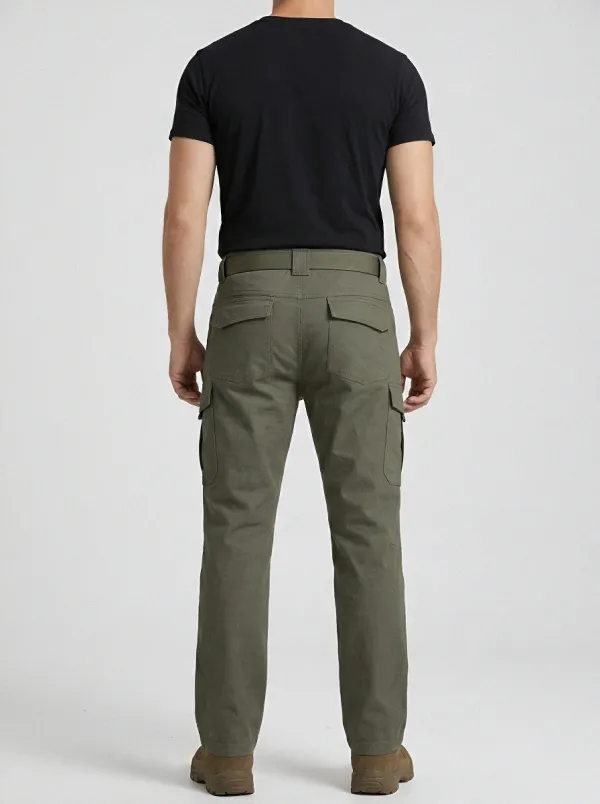 Men's Reinforced-Knee Workwear Cargo Pants