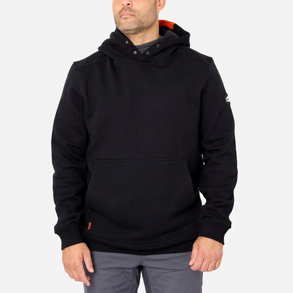 The Shevlin Hoodie Men's Water Resistant Workwear Hoodie  Midweight Fabric, DWR Finish & Hard Hat-Compatible Hood