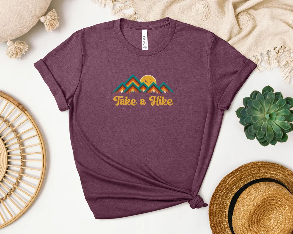 Trail Hike Graphic Everyday Tee
