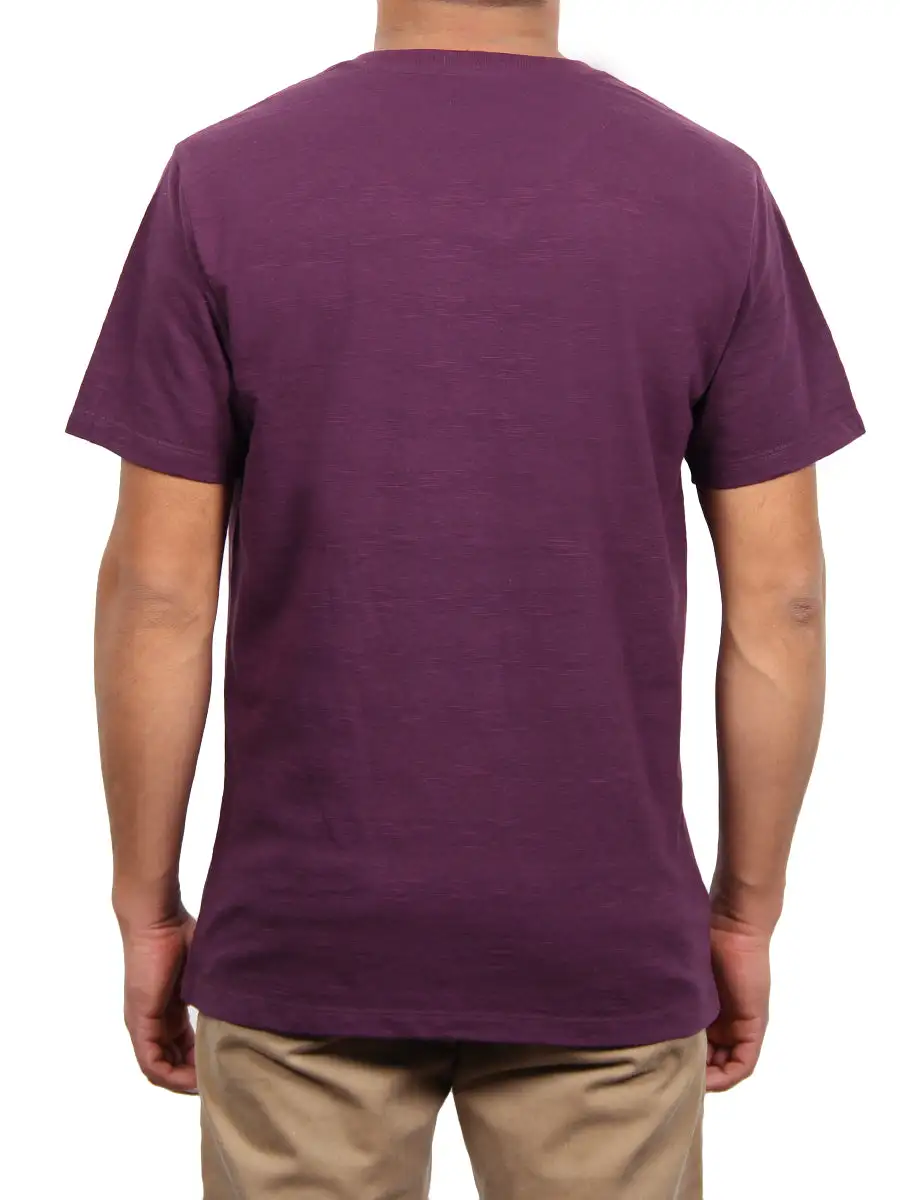 Everyday Striped Jersey Men's Button Down T-Shirt