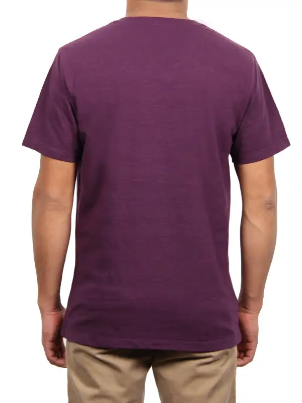 Everyday Striped Jersey Men's Button Down T-Shirt