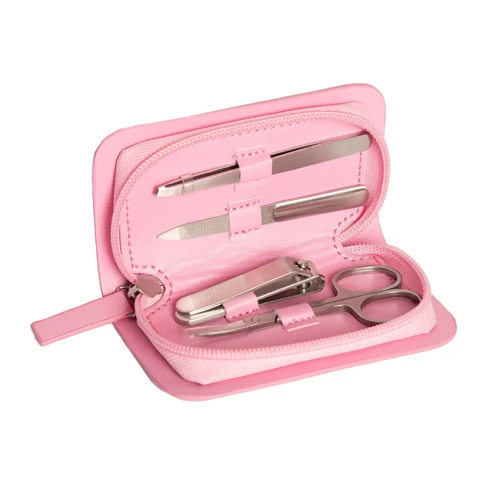 Leather Portable Manicure Tool Set