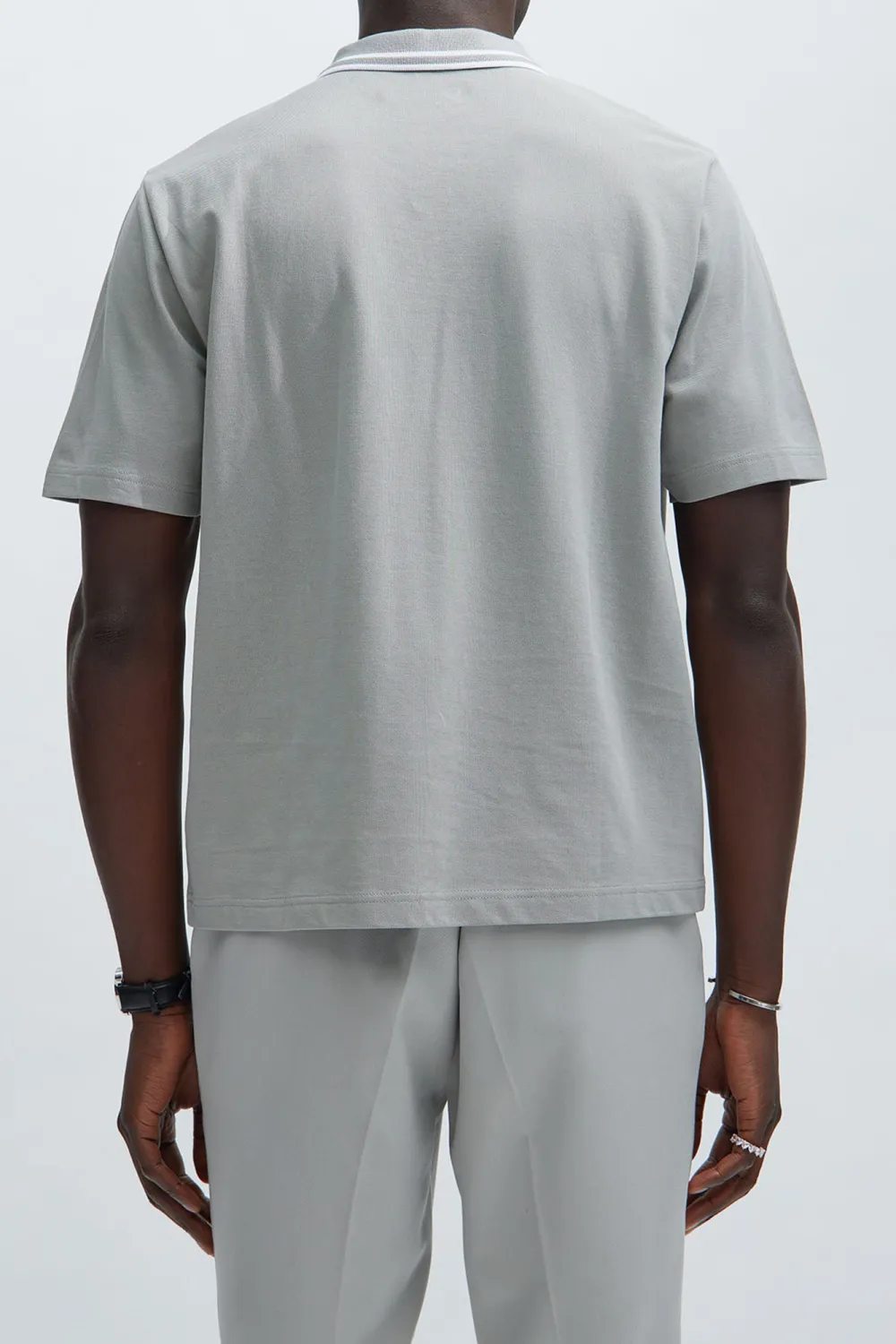 Business Style Short Sleeve Polo