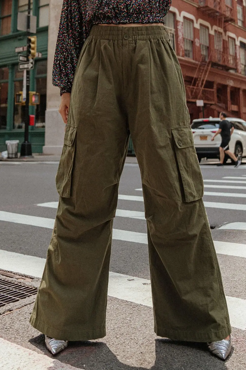 Woven Cargo Pants