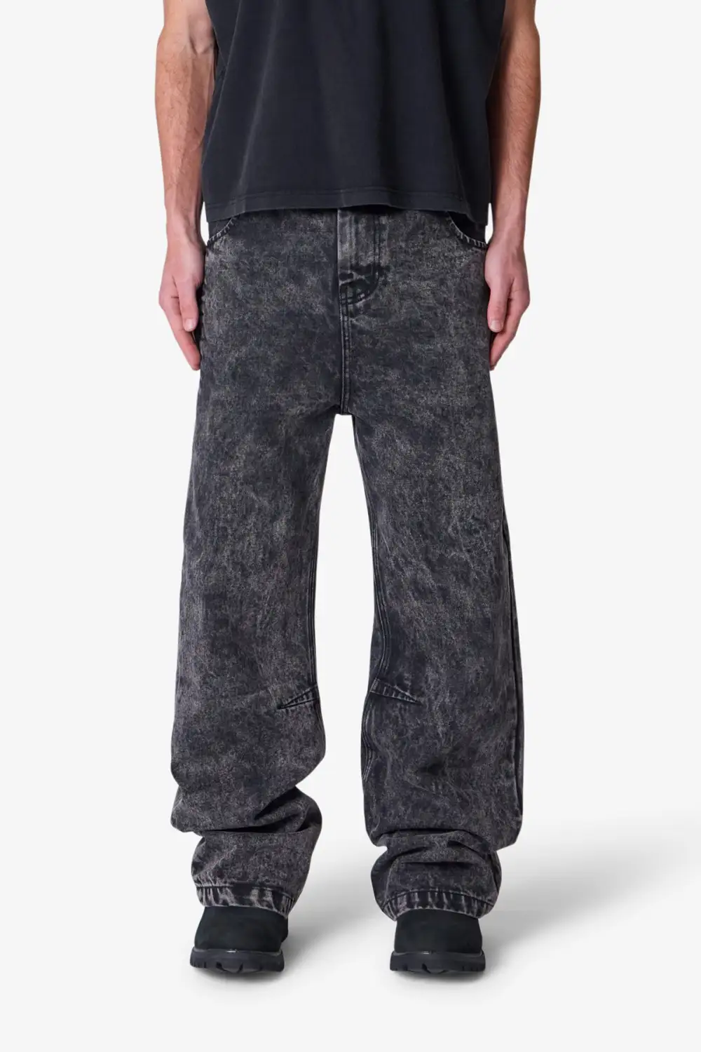Baggy Moto Jeans