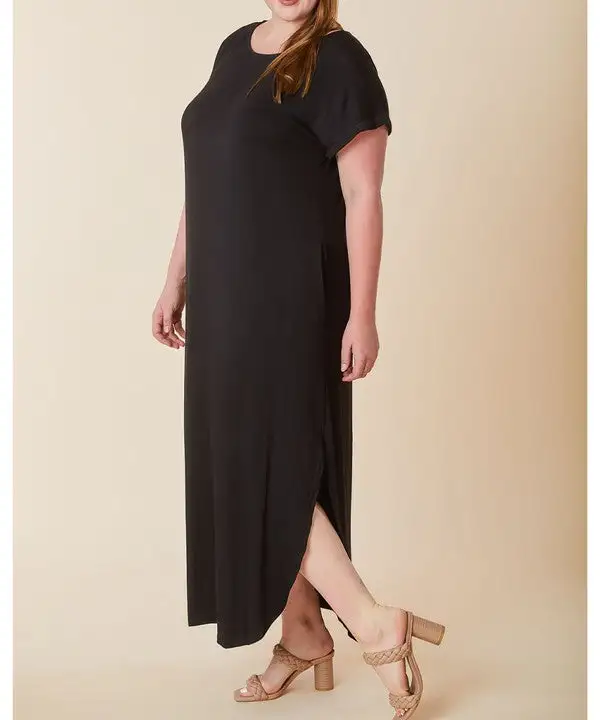 Bamboo Maxi Dress Curvy Size