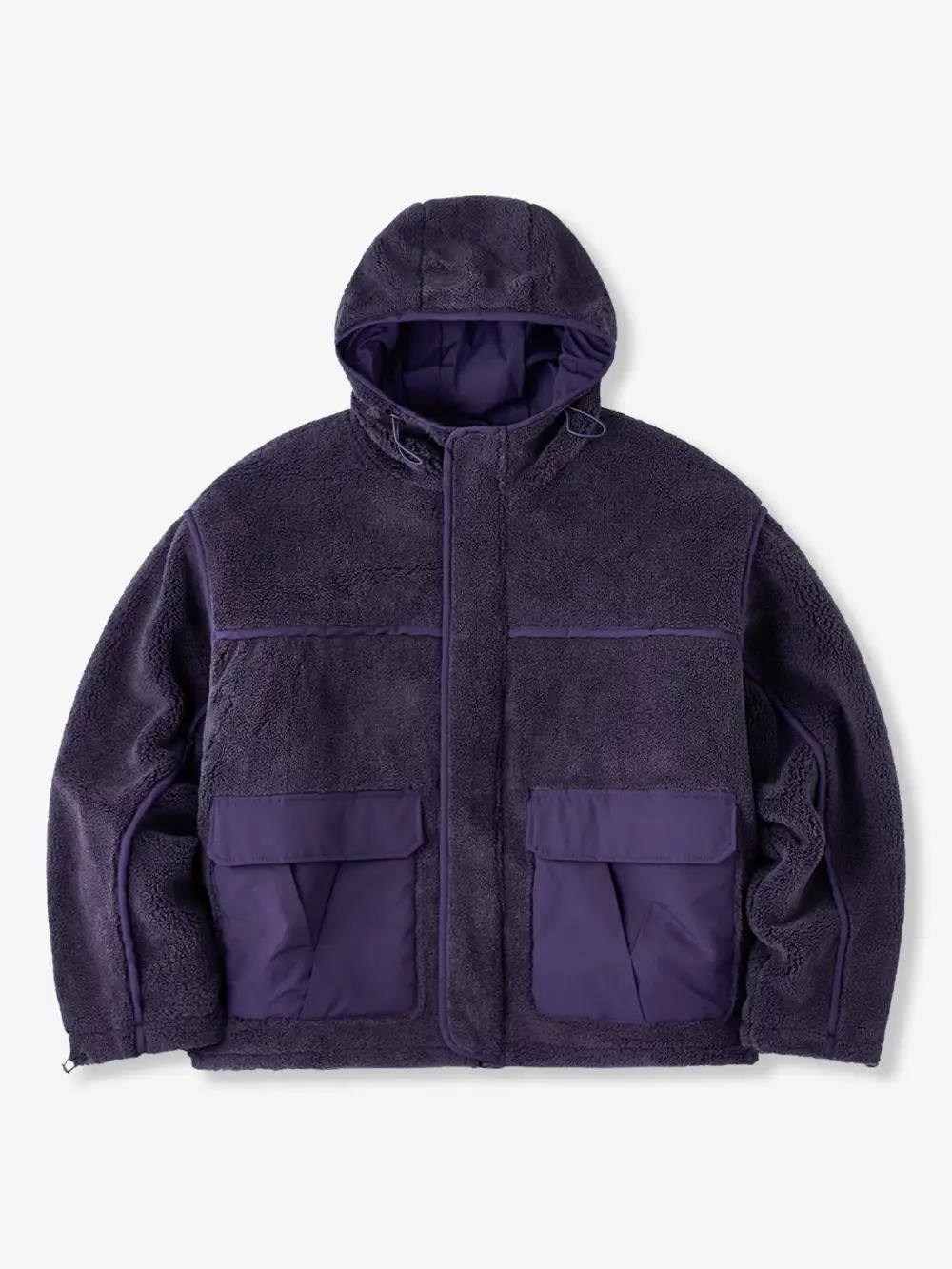 Men's Quilted Fleece Lined Casual Jacket
