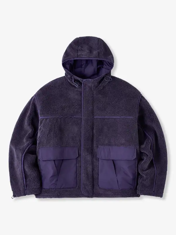 Men's Quilted Fleece Lined Casual Jacket