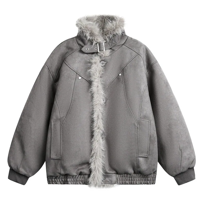 Mallard Plush High-Neck Jacket