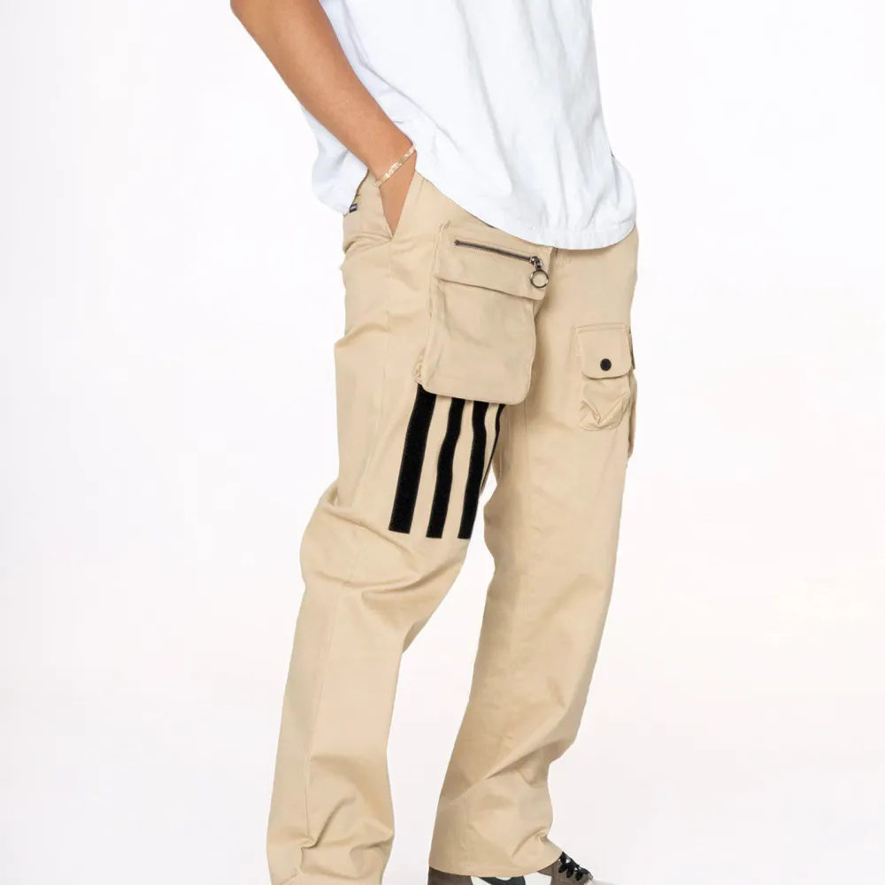 Utility Cargo Pants With Removable Pocket