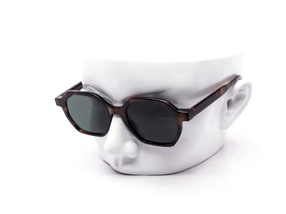 12-Pack Minimalist Hexagon Assorted Sunglasses