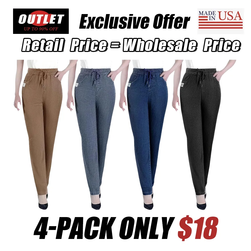 🔥Last Day💥High Waist Ultra-Stretch Mom Jeans🔥8-Pack Only $24