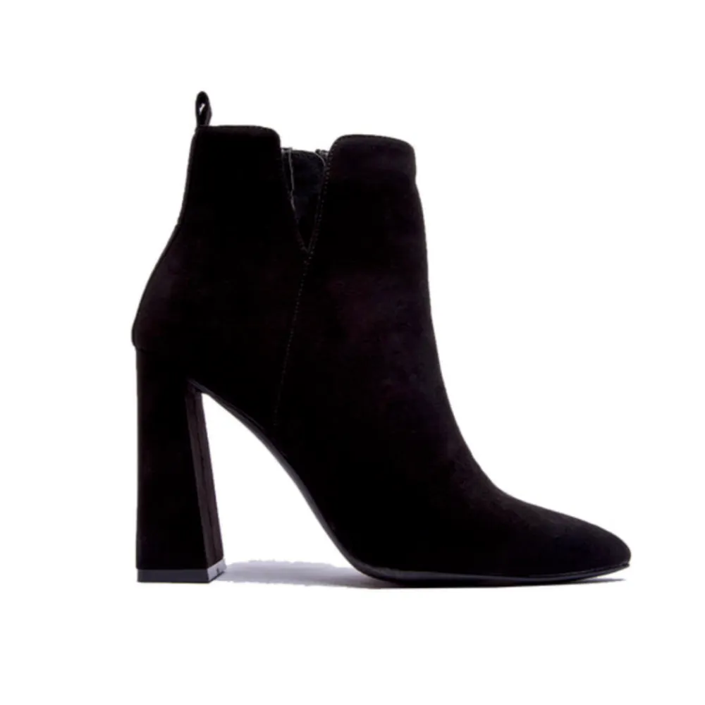 Contemporary Balance Ankle Boots