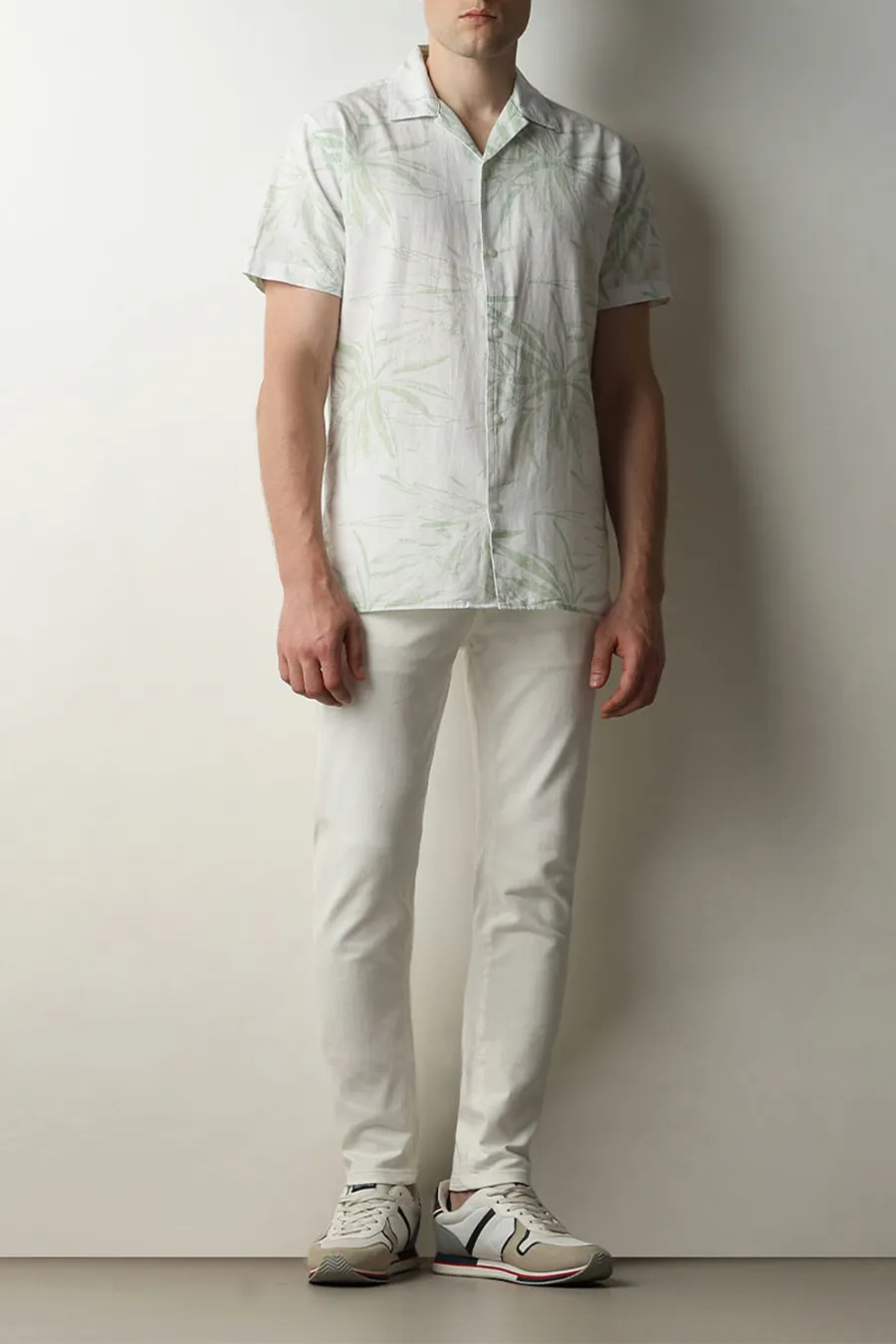 White Slim Fit Jeans