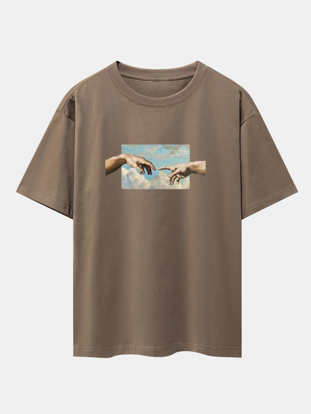 Create Art Print Heavy Weight Oversize T-Shirt