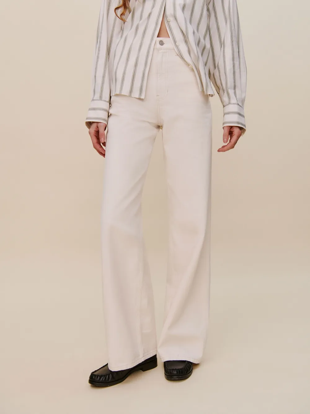 High Rise Slouchy Wide Leg Jeans