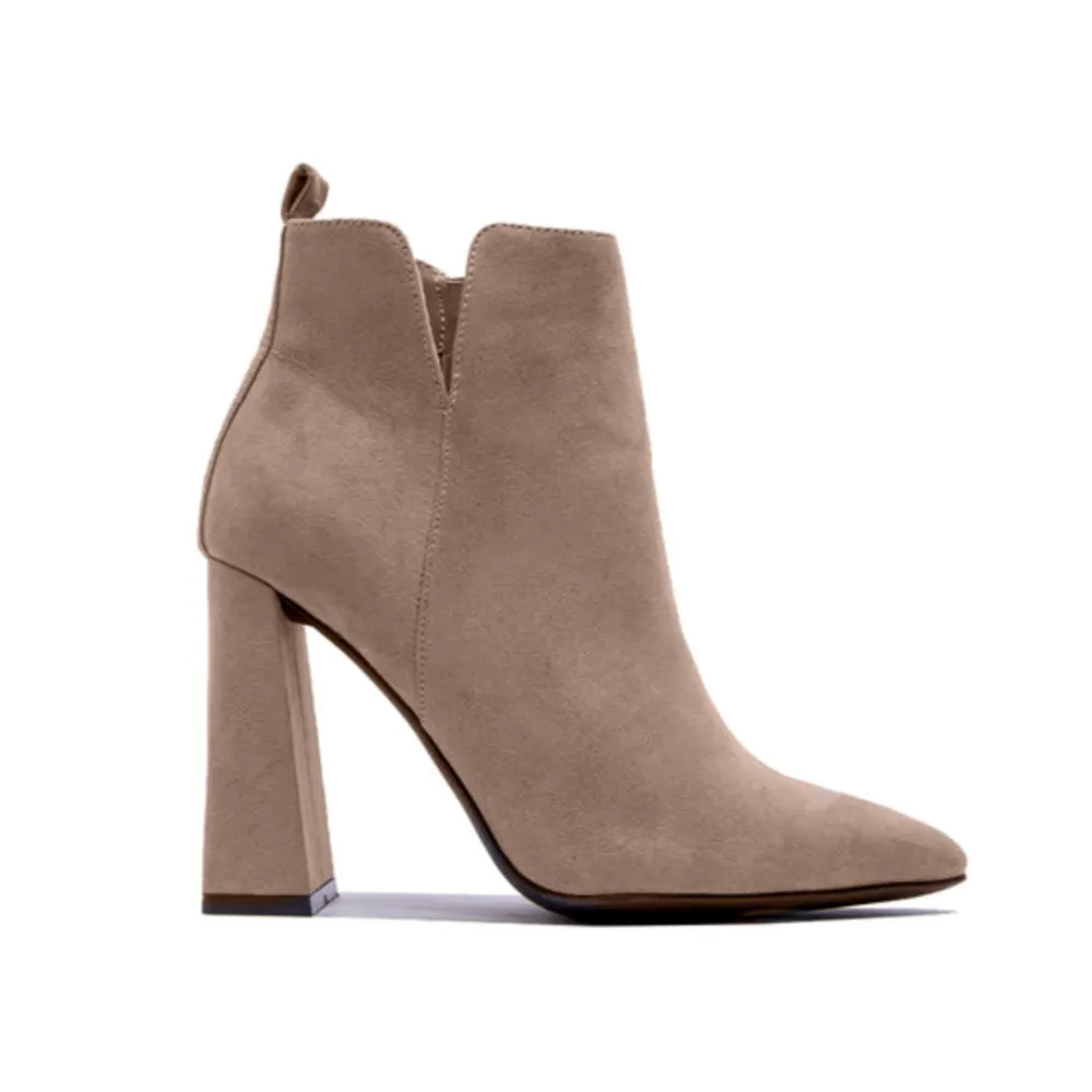 Classic Lustre Ankle Boots