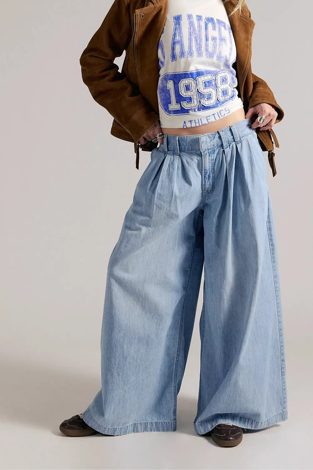 Women's Comfortable Drape Wide Leg Pants