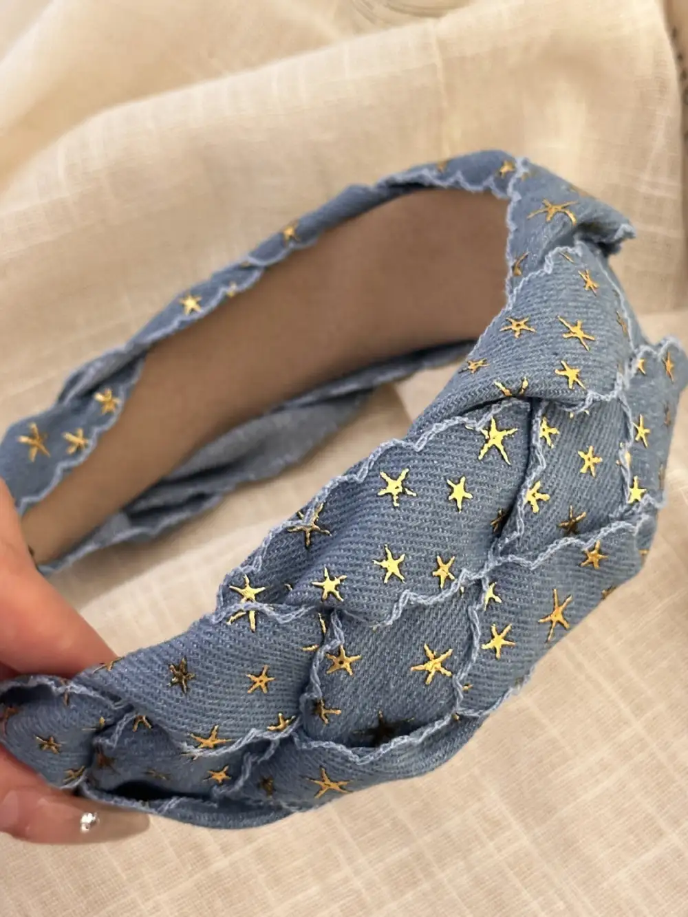 Wide Braided Hair Headband