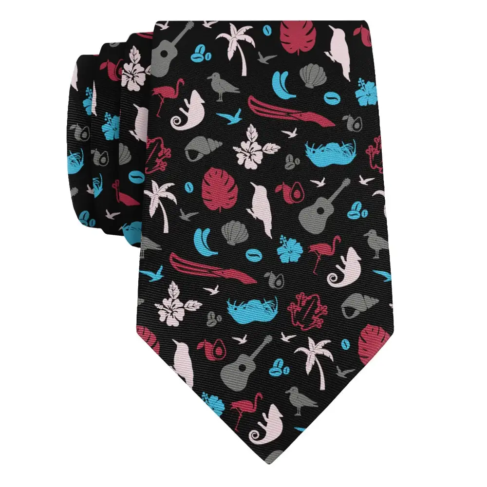 Refined Heritage Pattern Necktie