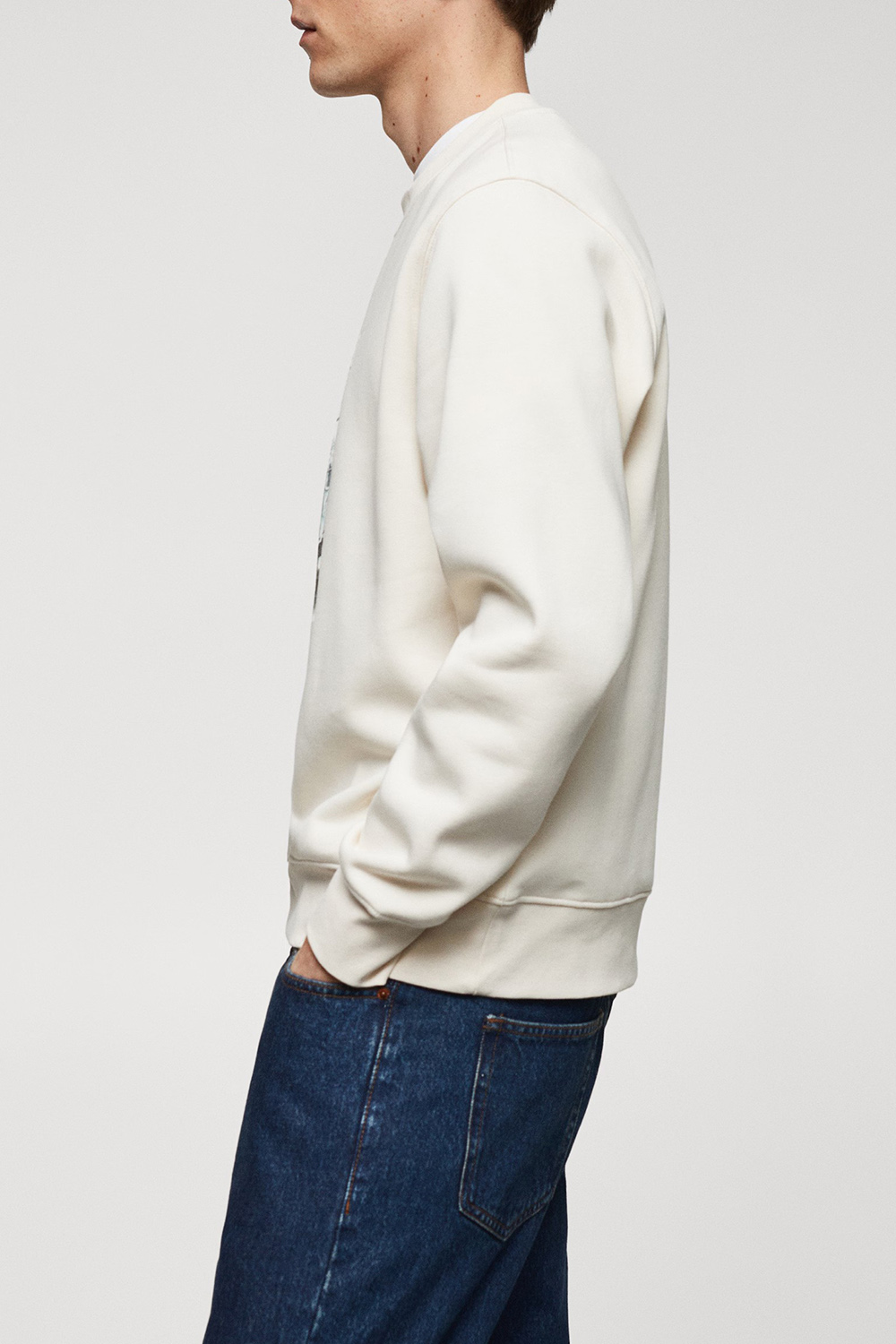 Printed Picture Sweatshirt