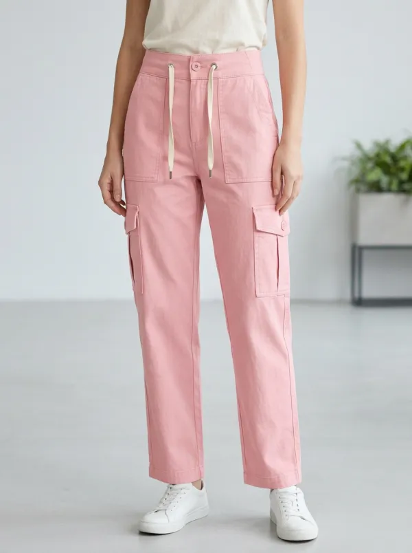 Women's Coastal Inspired Cargo Cargo Work Pants