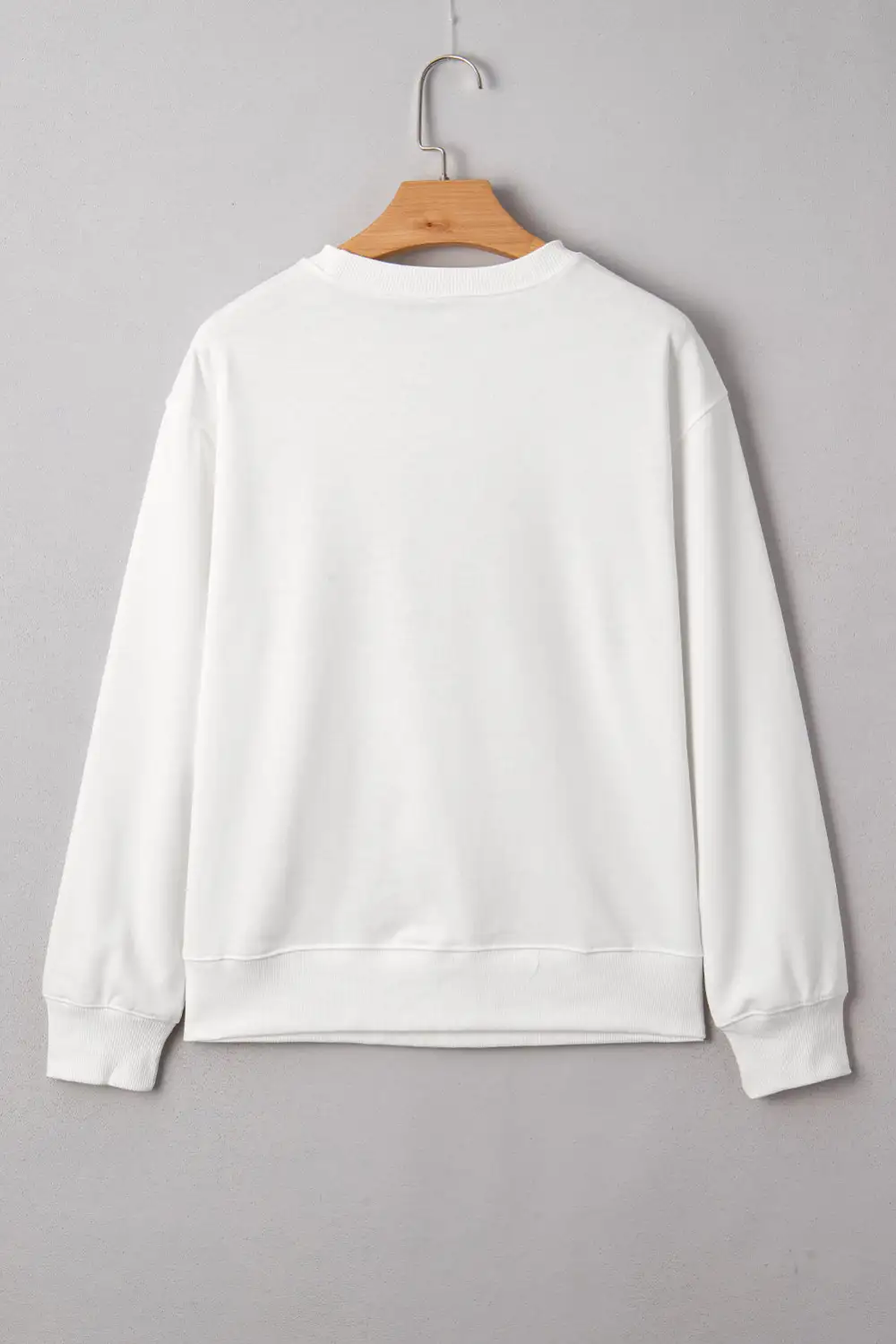 Letter Graphic Crewneck Sweatshirt