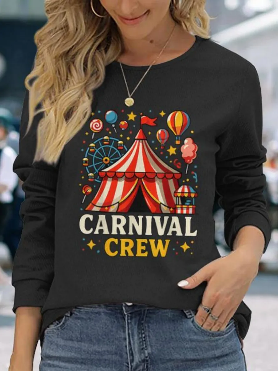 Circus Tent Printed T-Shirt