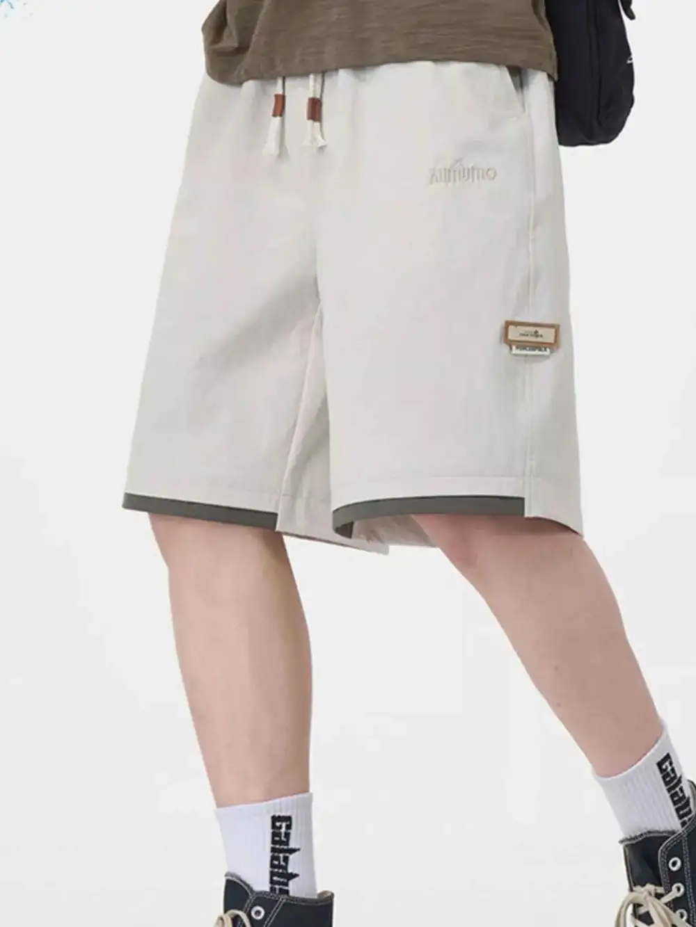 Drawstring Loose Fit Shorts
