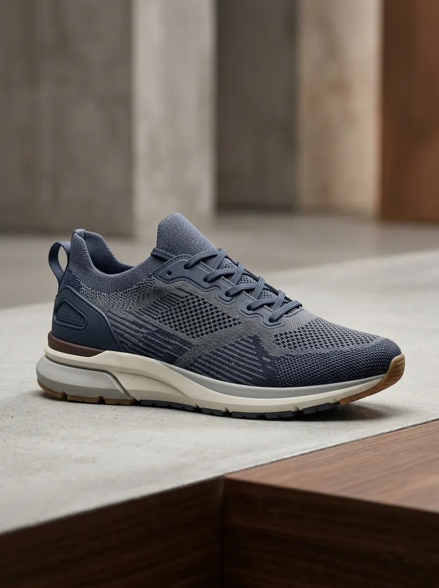 Sport Knit Graphic Daily Wear Men's Running Shoes