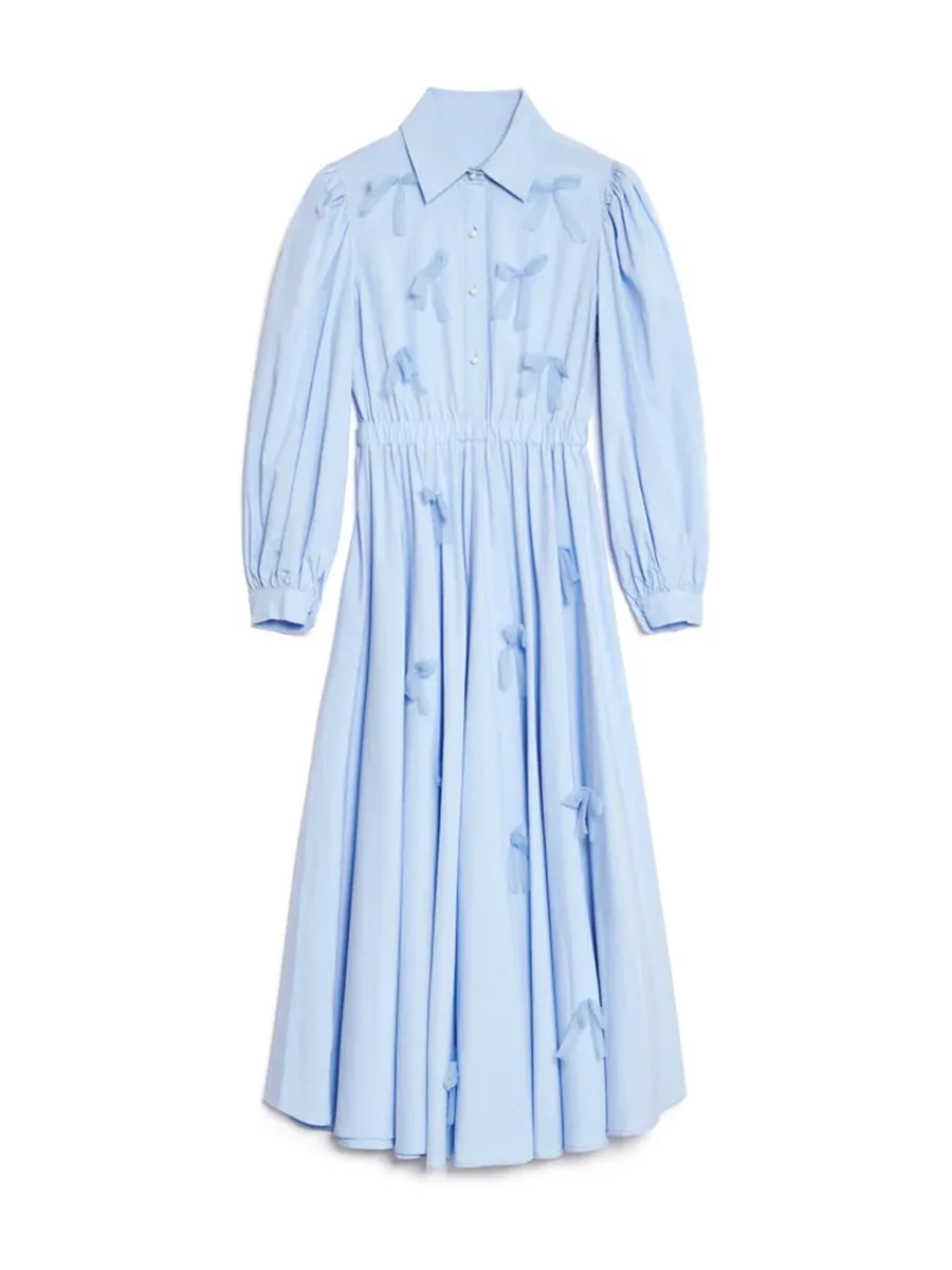 Fashion Bow Midi Dress