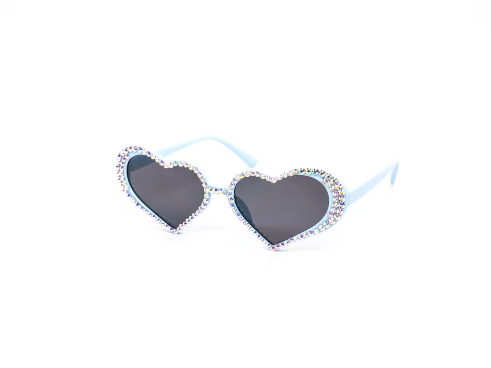 12-Pack Heart Dark Lens Assorted Sunglasses