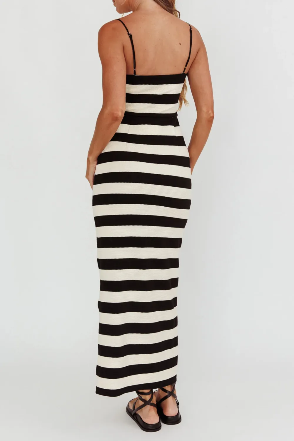 Casual Resort Striped Dress