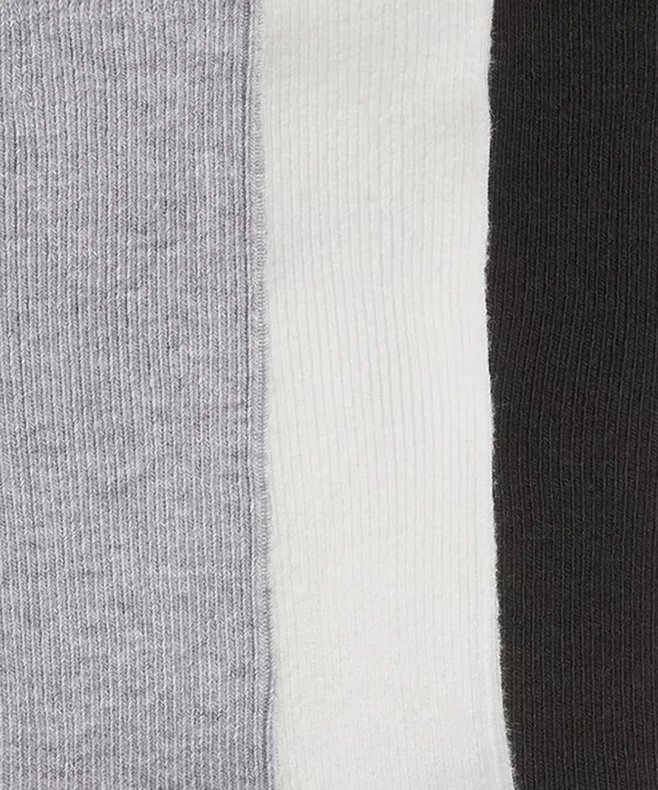 Casual Style Cotton Trouser Sock 3-Pack