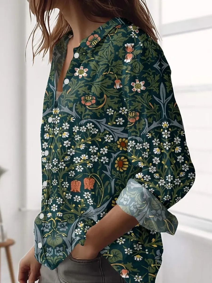 Vintage Floral Shirt