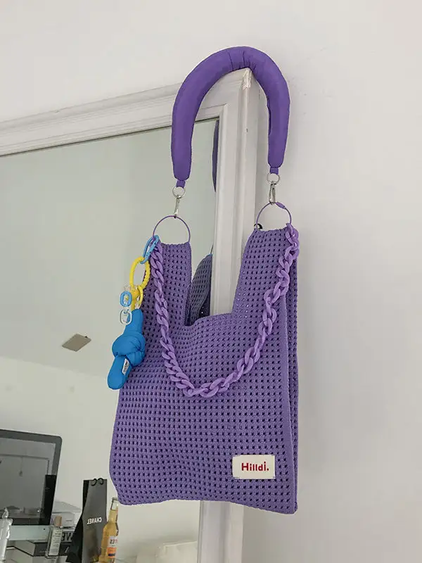 Everyday Woven Vintage Shoulder Bag