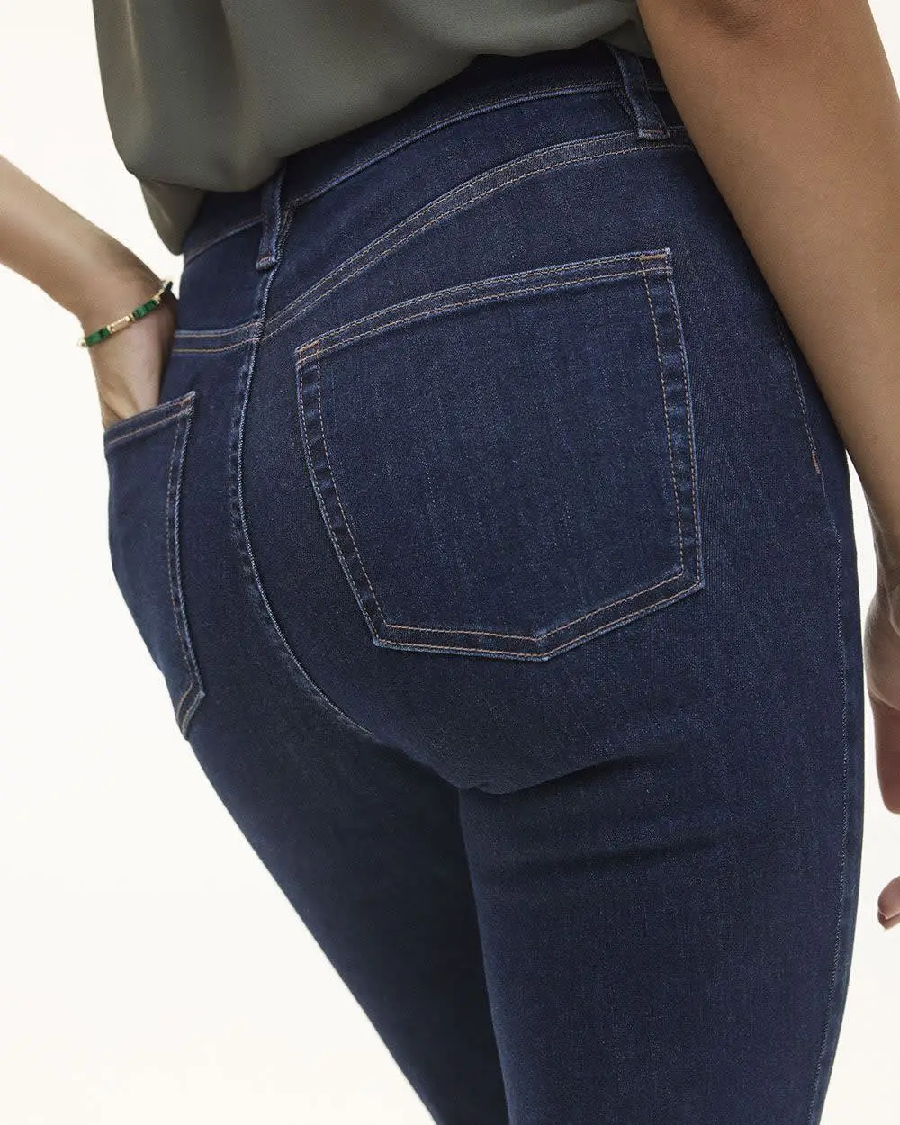 Skinny-Leg High-Rise Jean  Signature