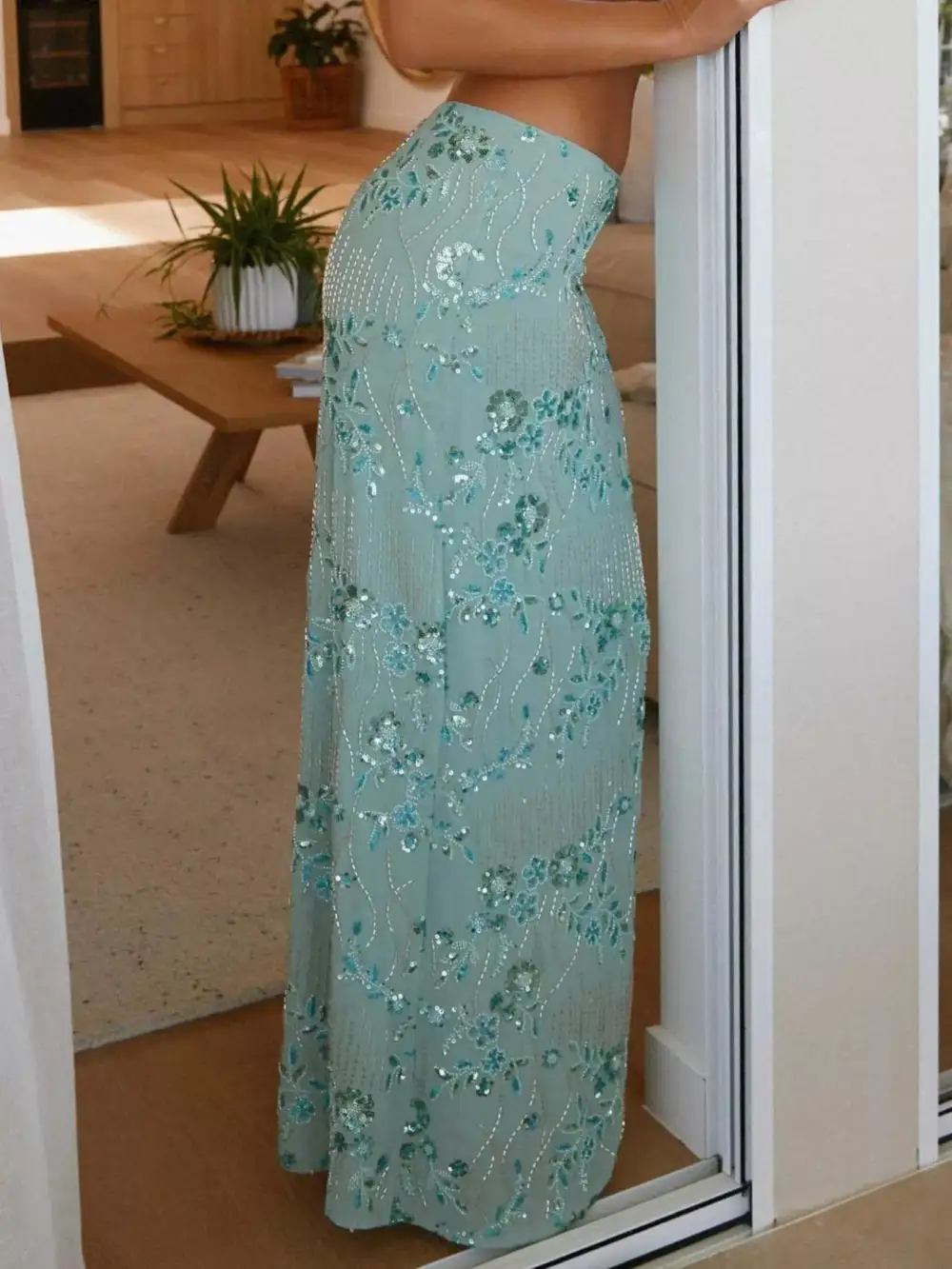 Lace Maxi Skirt