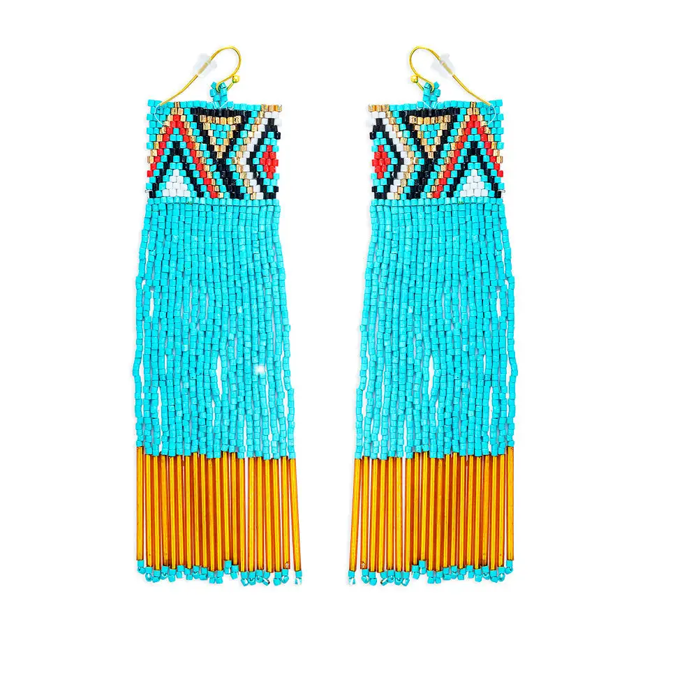Artistic Crisp Artful Beaded Earrings