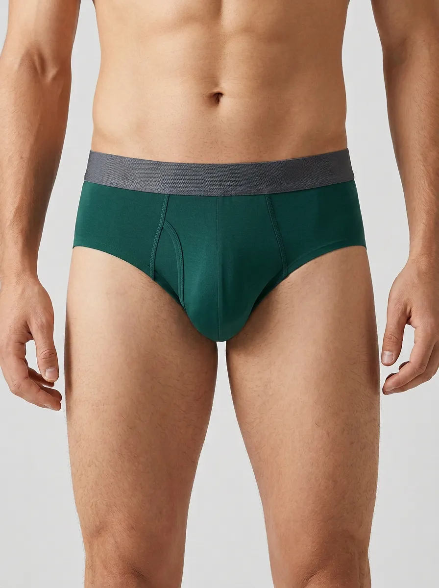 Elastic Waistband Briefs