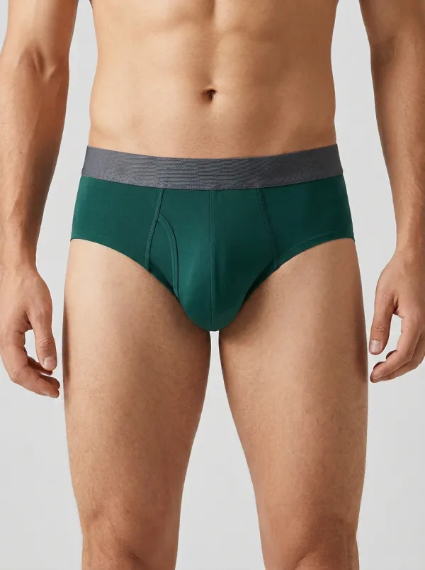Elastic Waistband Briefs