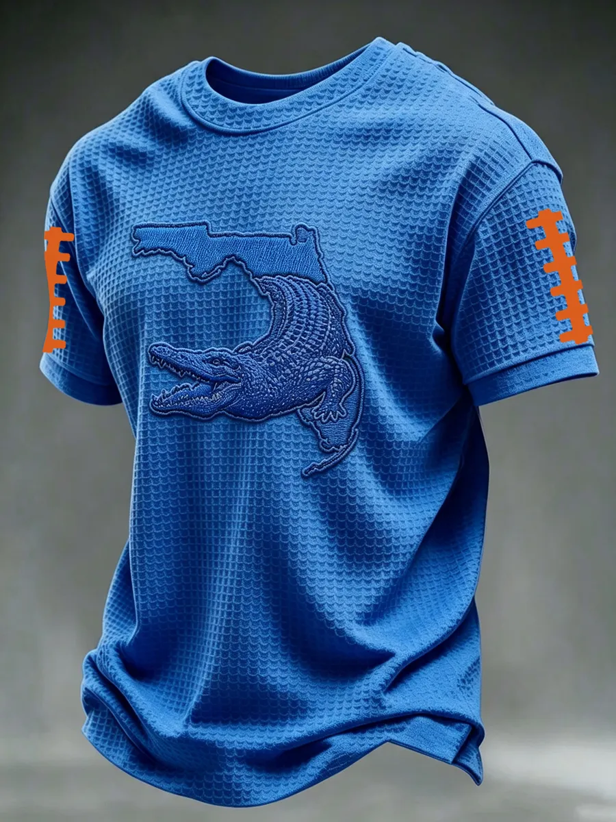 Men's Football Fan Waffle T-Shirt