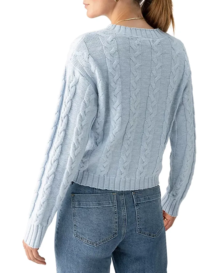 Ribbed crewneck Casual Style Sweater